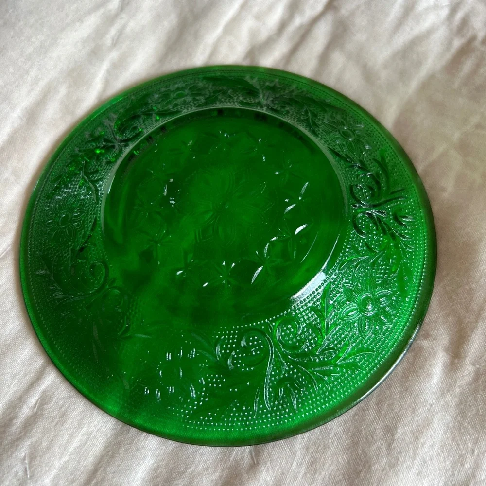 Vintage Anchor Hocking Custard Cup with Liner (saucer) - Picture 5 of 5